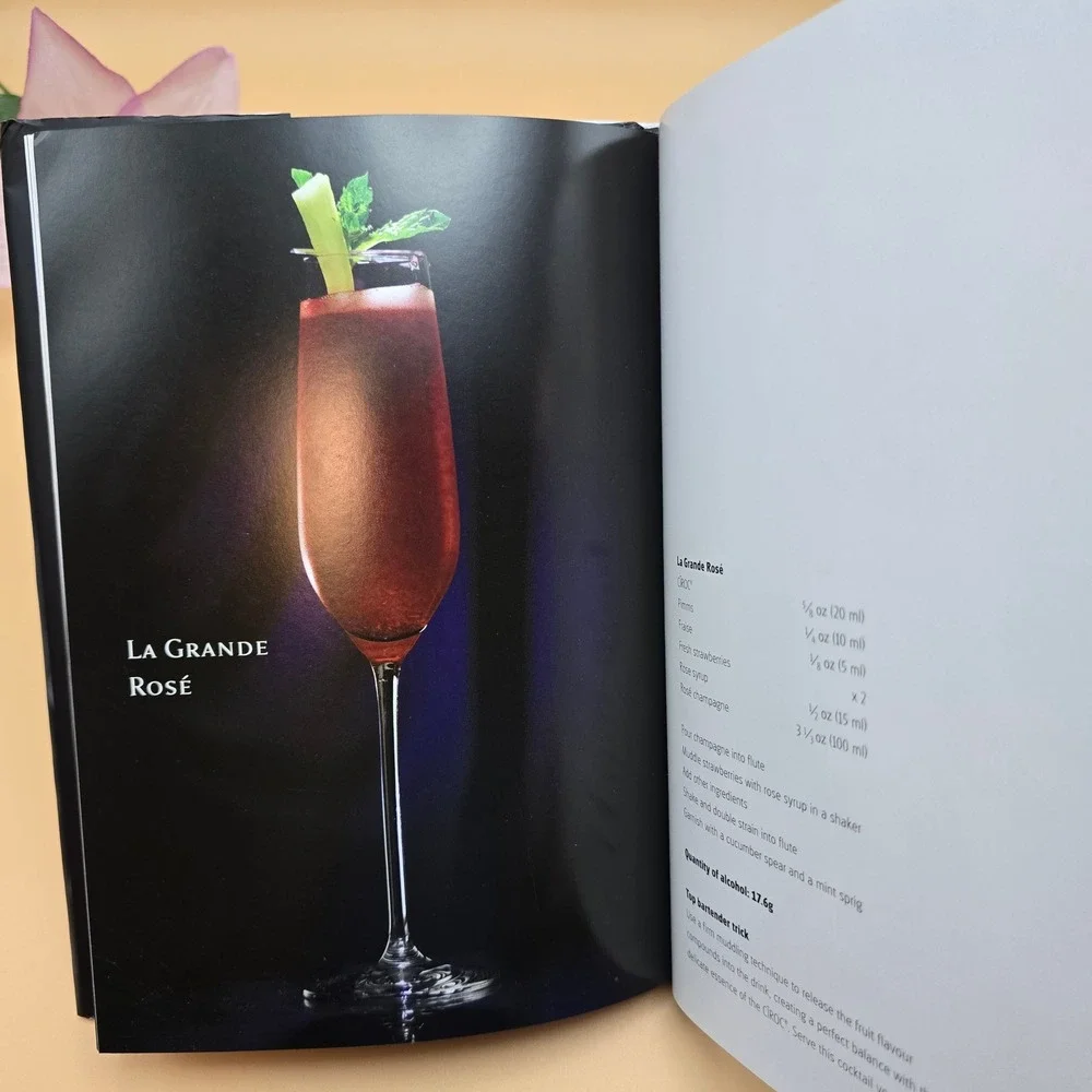 Stylish Spirits Fine Cocktails Book by Kevin Chang & Bucket List Towel Set‎